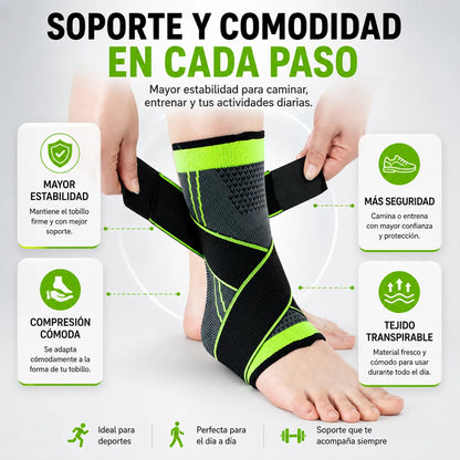Tobilleras De Compresion Y Bandas