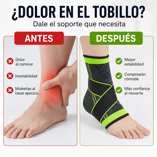 Tobilleras De Compresion Y Bandas