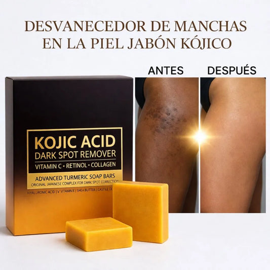 Jabón con acido kojico valtic glutatione
